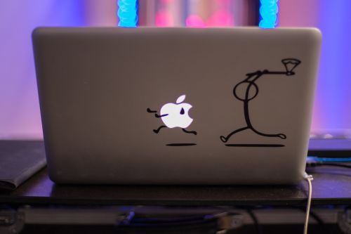 computer apple laptop