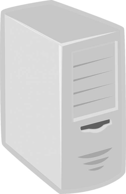 computer server grey