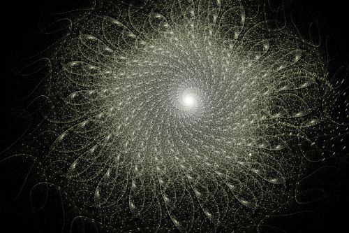 computer art spiral fractals