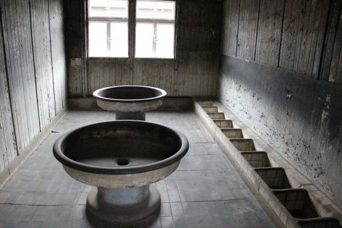 concentration camp prison bathroom prison