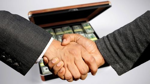 conclusion of the contract handshake trade