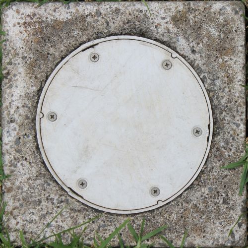 concrete cover hole