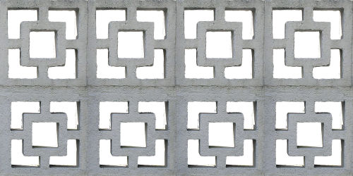 concrete element shaped