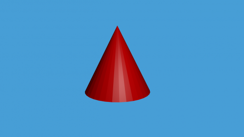 cone shape 3d