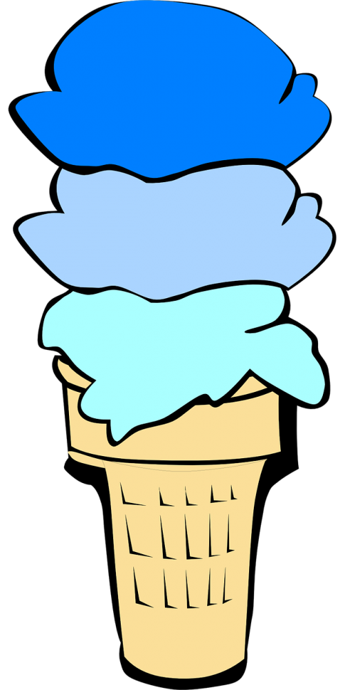 cone ice cream ice