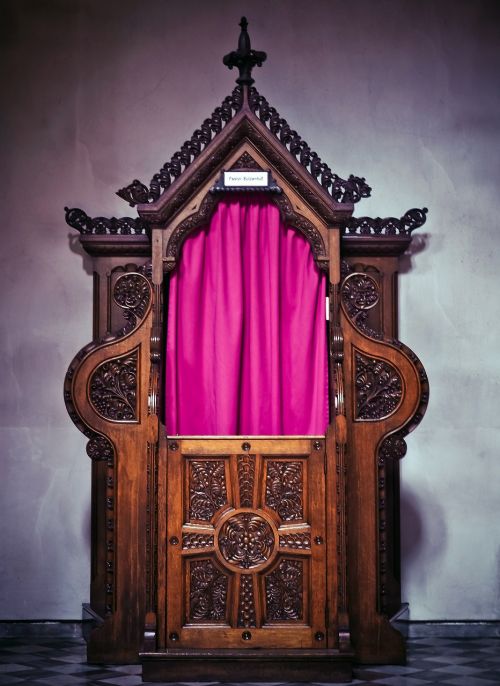 confessional church furniture pieces