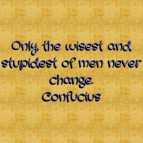 Confucius Quote On Change