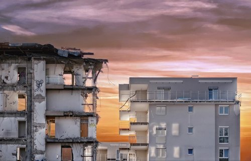 construction  demolition  site