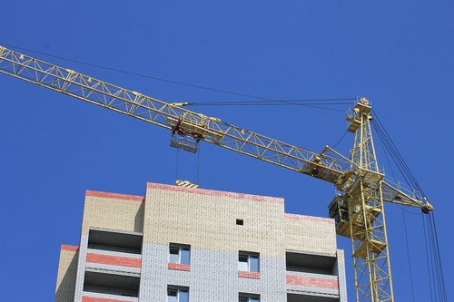 construction  crane  building