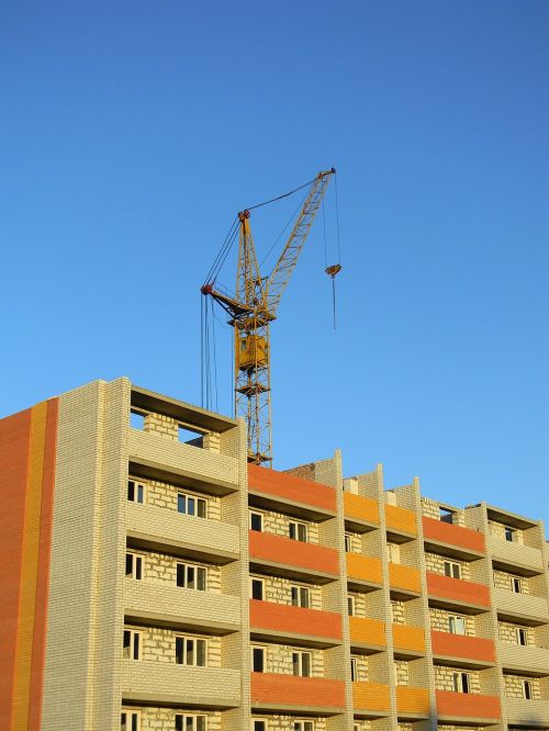 construction crane hoisting jib crane
