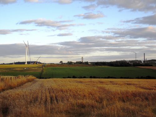 construction wind turbine machinery