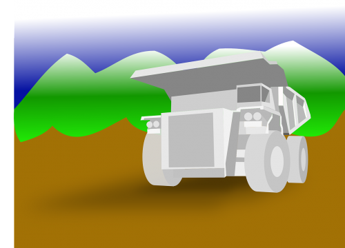 construction vehicle mining truck
