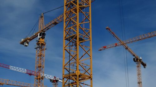 constructionsite construction crane
