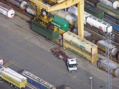 container container crane spreader
