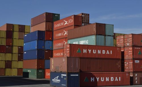 container cargo transport