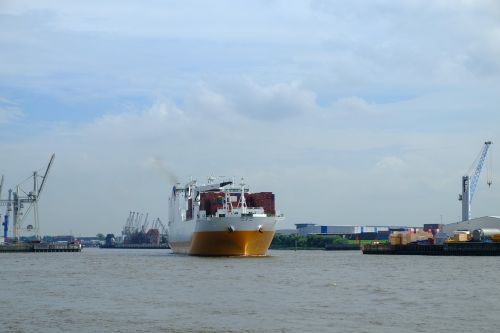 container ship nautical vessel sea