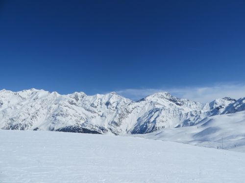 contamines-montjoie mountain snow