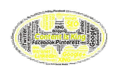 content is king online marketing google