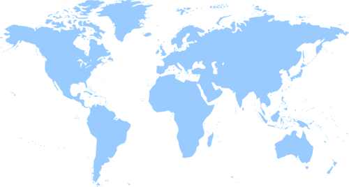 continents world map