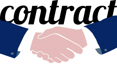 contract hands shaking hands