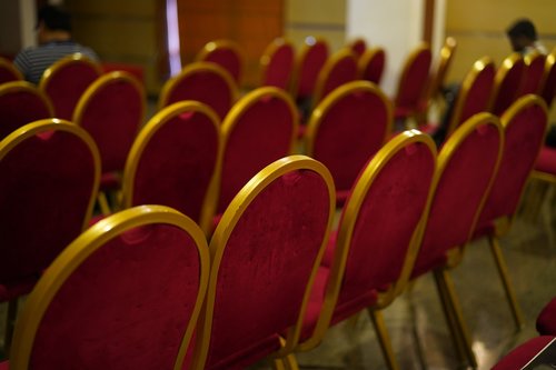 convention center  chair  seminar