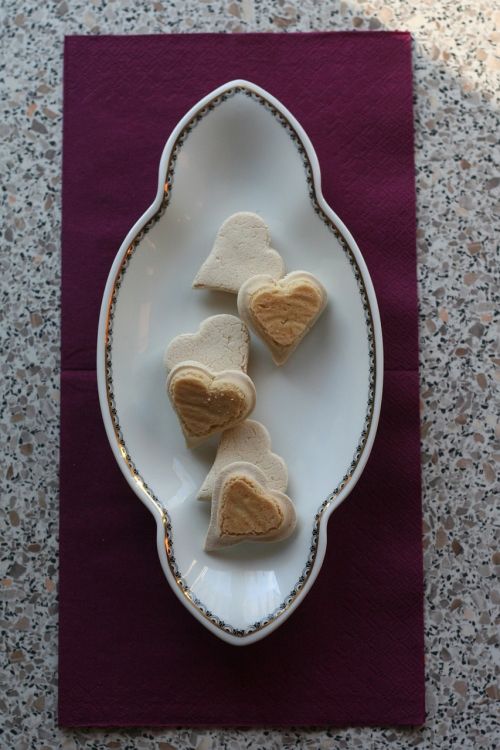 cookie anise heart