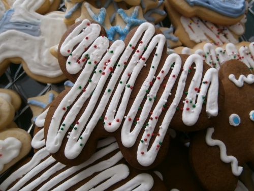 cookies icing holiday