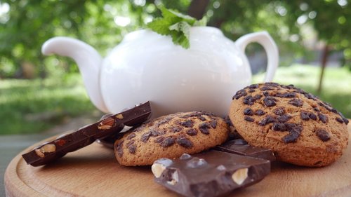 cookies  chocolate  tea
