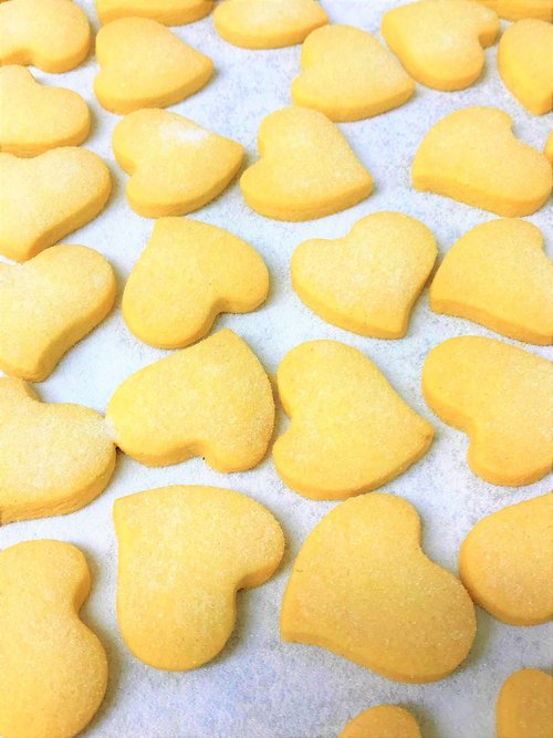 cookies  heart  hearts