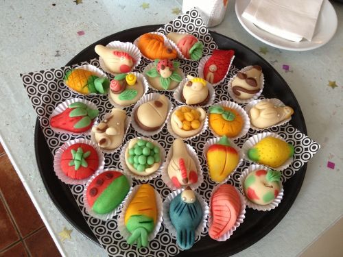 cookies colorful food