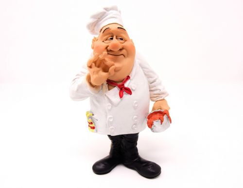 cooking figure chef's hat