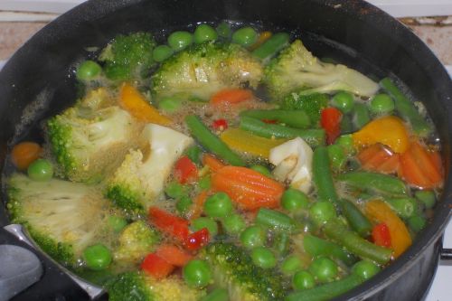 cooking food vegetable