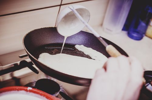 cooking batter frying