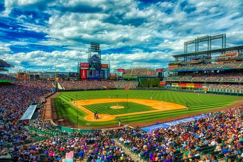 coors field  baseball stadium  colorado rockies