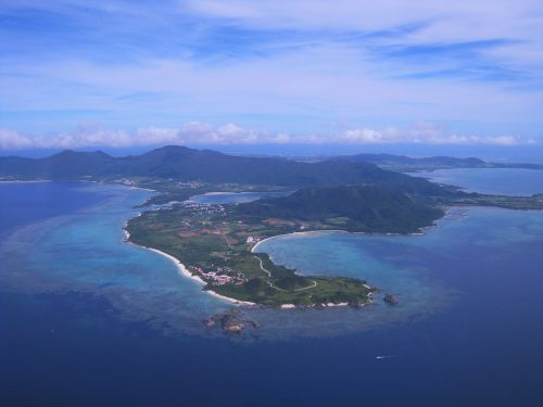 coral reefs island ishigaki island