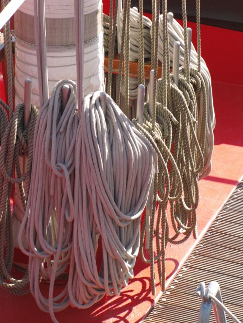 Rope On Sailboat