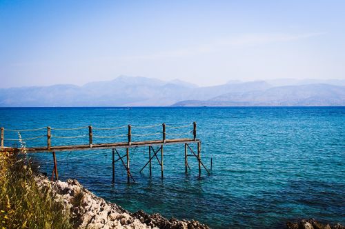 corfu sea greece