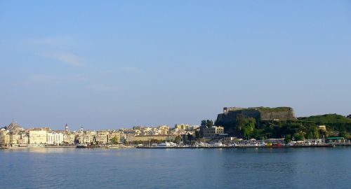 corfu greece city