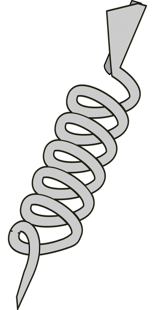 corkscrew tool spiral