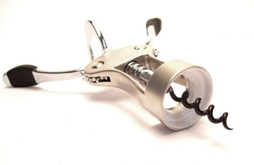 corkscrew wine bottle