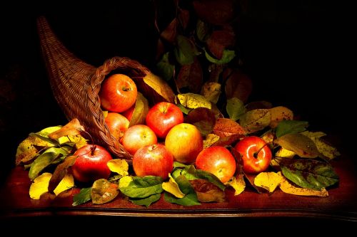 cornucopia apples autumn