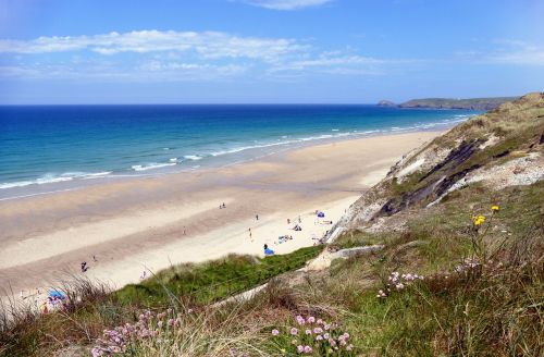 cornwall perranporth coast