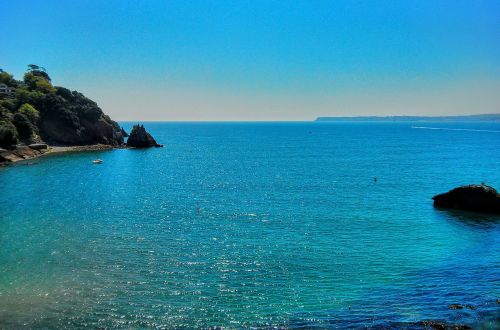 cornwall sea horizon