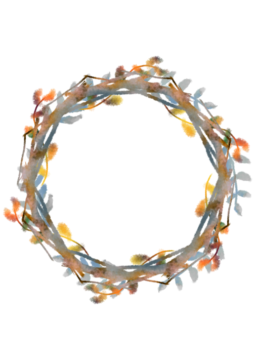 corolla wreath twig