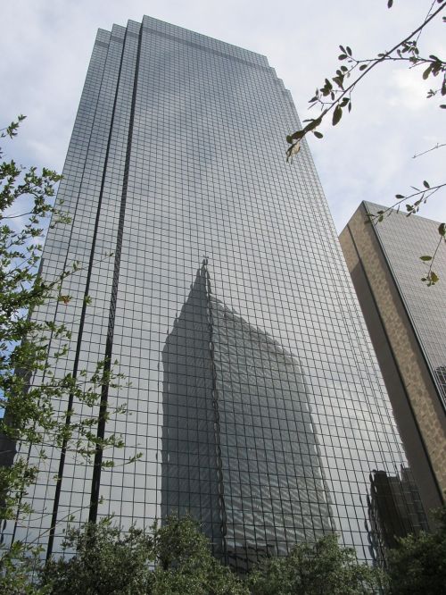 corporate skyscraper windows