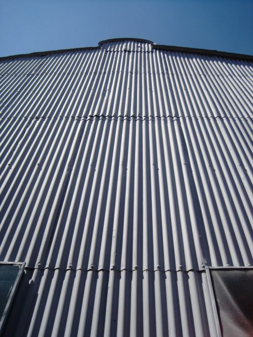 Corrugated Iron Hanger Wall