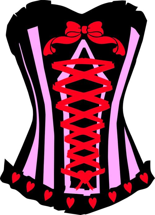 corset lace underwear
