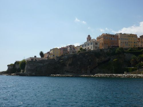 corsica coast coastal town