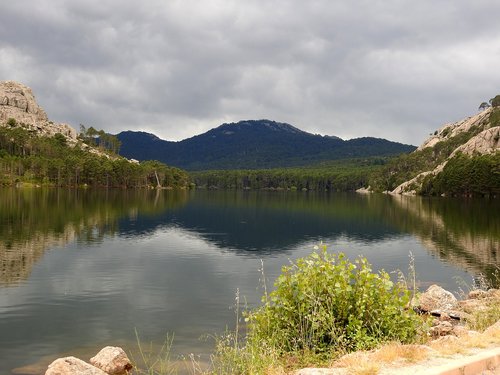 corsica  weather  clouds