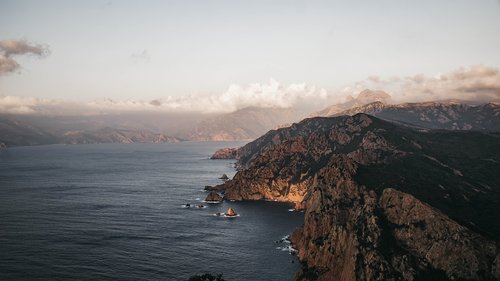 corsica  sea  landscape